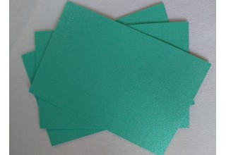 Глиттерный фоамиран 2 мм  20*30 см перламутровый св. бирюзовый, цена за лист